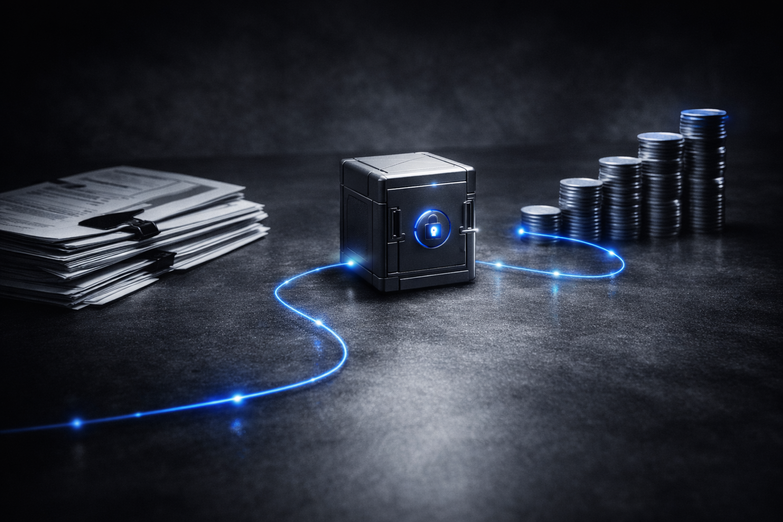 fluxo de crédito representando o que é FIDC e como funciona o fundo de direitos creditórios