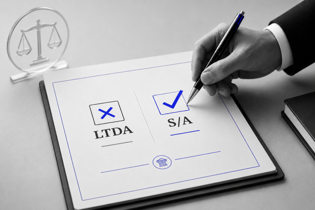 Por que securitizadora não pode ser LTDA?