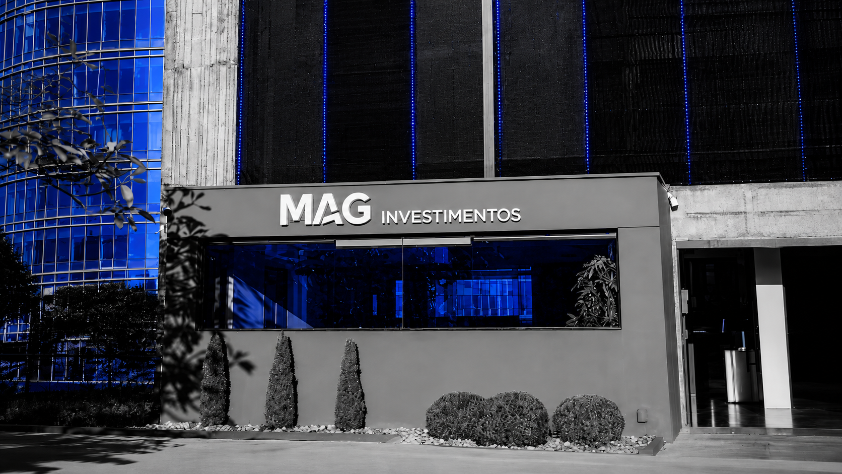 Fachada da MAG Investimentos, que adquiriu R$ 4,5 bilhões em FIDCs da More Invest