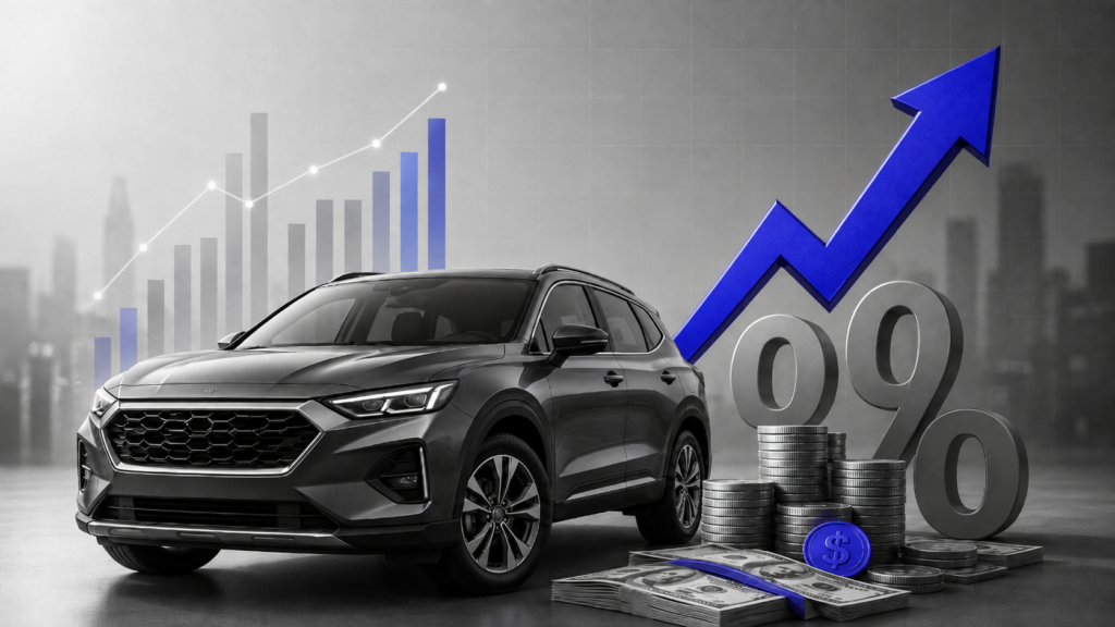 Financiamento de veículos bate recorde em 2026 mesmo com juros elevados